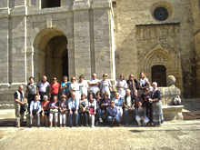 Grupo que participó en la escapada "Passio2011"